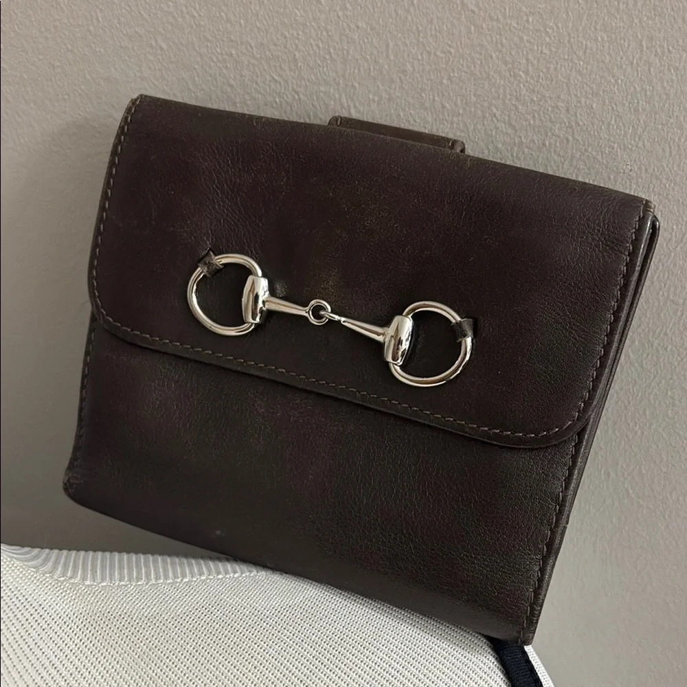Authentic Gucci Horsebit 1955 Wallet/ unisex